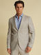 Men's Suit Jacket Khaki