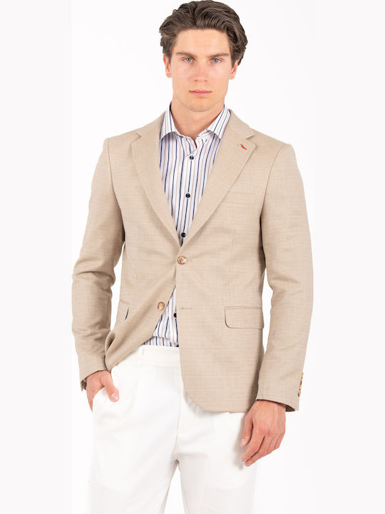 Vittorio Artist Summer Men’s Suit Jacket with S...