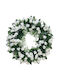 Champagne Rosebud Flower Wreath Ø42cm 16/box 13-24340-3