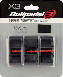 Bullpadel Gb-1201 Padel Overgrip X 3 Black