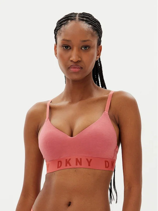 DKNY Boyfriend Women's Sports Bra with Light Pa...