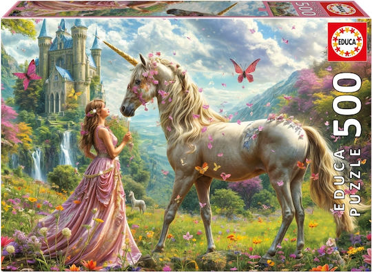 Fairies, Unicorns And Butterflies Puzzle 2D 500pcs