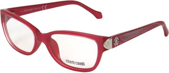 Roberto Cavalli Plastic Eyeglass Frame Pink RC770U075