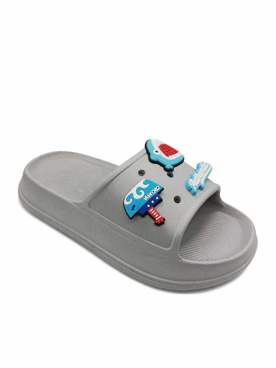 Kids' Slides Gray