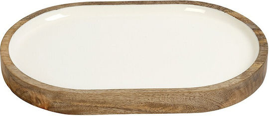 Espiel Ξύλινος Δίσκος Σερβιρίσματος 30x20x2.5cm