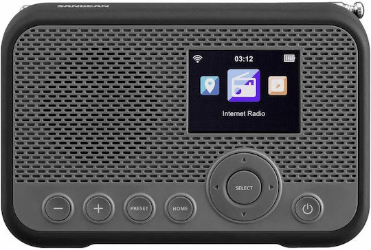 Sangean WFR-39 Portable Radio DAB+ Black