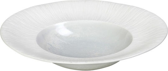 Espiel Zen Sky Pasta Serving Plate Made of White Porcelain with Diameter 28cm