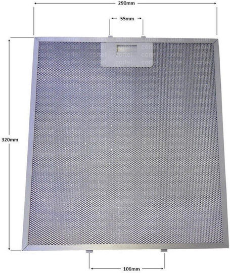 Teka Filtru pentru hotă 290mm*320mm Teka