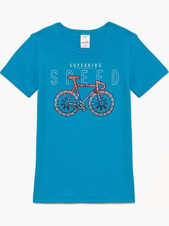 Minerva Bike Παιδικό Φανελάκι Κοντομάνικο Royal...