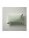 Gofis Home Decorative Pillow Case Everly From 100% Cotton Fresh Aqua 386 30x45cm