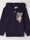 Kids Sweatshirt Cardigan Dark Blue