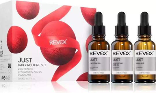 Revox B77 Just Daily Routine Skin Care Set for Moisturizing, against Acne & Brightening 3pcs