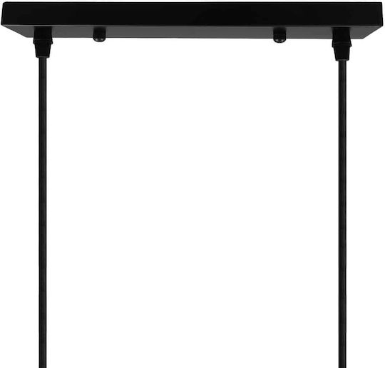 Light Fixture Canopy 30cm 2 Holes Metal Base Fixed Support