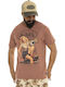 T-shirt Brown