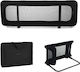 Kinderkraft Guard Dream Bed Rail Guard Simple Placement made of Fabric in Black Color 118x41x44εκ. 1pcs
