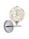Globo Lighting Wandleuchte Silber