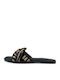 Women's Flat Sandals in Beige Color