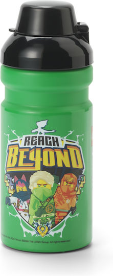 LEGO Ninjago Παιδικό Παγούρι Ninjago Πράσινο 390ml