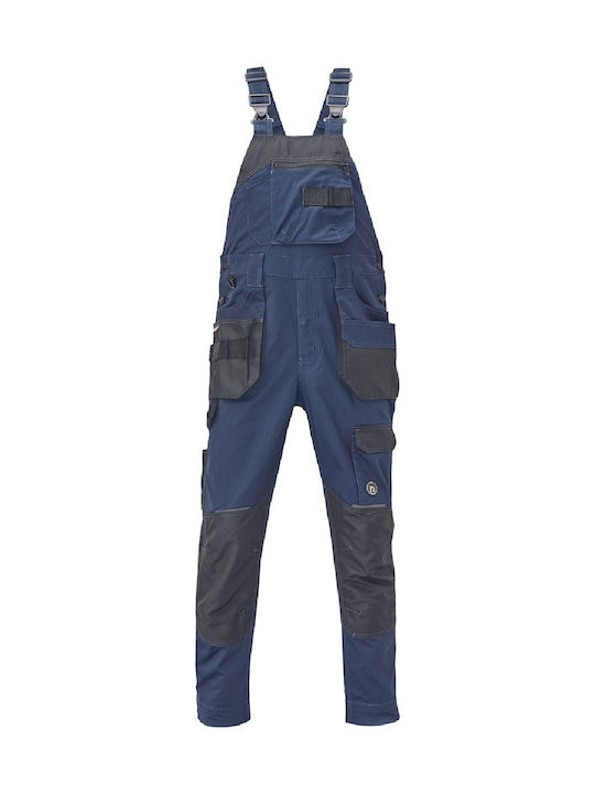 Cerva Dayboro Work Coveralls Dungarees Navy Blue