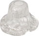Glass Light Fixture Replacement G9 Clear 10x10x6.5cm Sinialo 2900465