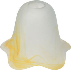 Lampshade Glass Replacement E14 Amber 14x10.5cm Sinialo 2900589