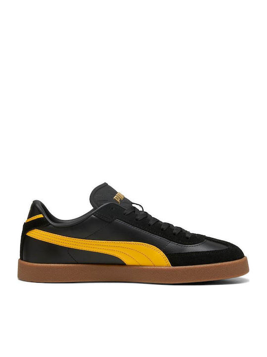 PUMA Club Ii Ανδρικά Sneakers Μαυρο Κιτρινο