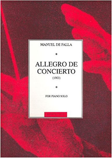 Chester Music Publications De Falla Allegro De Concierto Chester