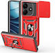 Bodycell Slide Cover Back Cover Metallic Red (Xiaomi Note 14 5G)