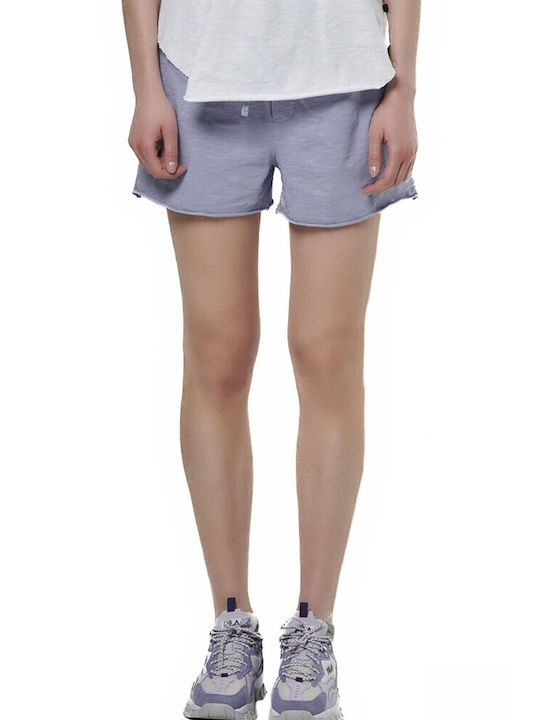 Body Action Γυναικείο Αθλητικό Σορτς Lavender Blue