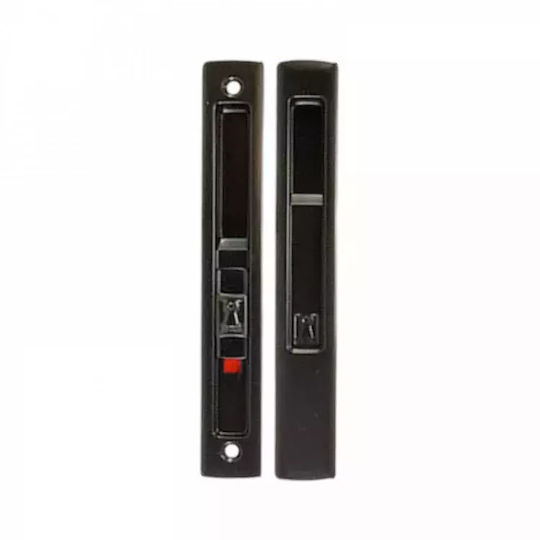 Încuietoare pentru Ușă Glisantă din Aluminiu Martin Click-Clack Negru
