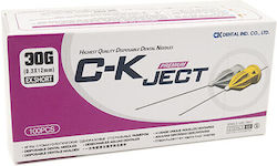 Ck Dental C-k Ject Βελόνες 30G 100τμχ