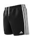 adidas 3-Stripes Kids Swimwear Swim Shorts Black
