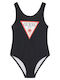 Guess Kids Swimwear One-Piece Black