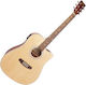 SX Guitars Ακουστική Κιθάρα Cutaway Spruce / Natural