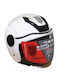 STR Motorradhelm Jet ECE 22.06