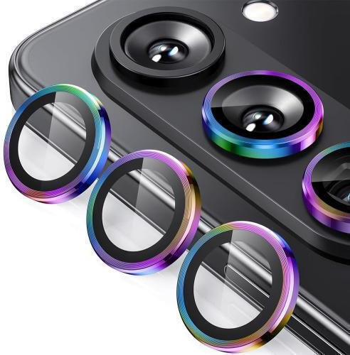 Samsung Galaxy Z Fold7 Enkay Hat-prince 9h Rear Camera Lens Aluminium Alloy Tempered Glass Film Colorful