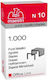 Staples No10 Roma Maestri 1000pcs/box 4.7x8.6mm 1002101