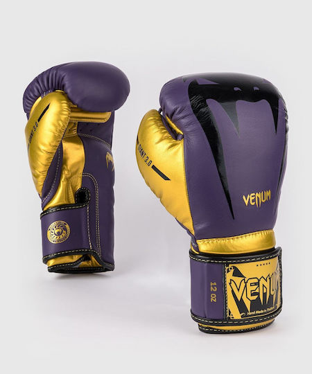 Venum Giant 3.0 Boxing Gloves Leather for Match Purple