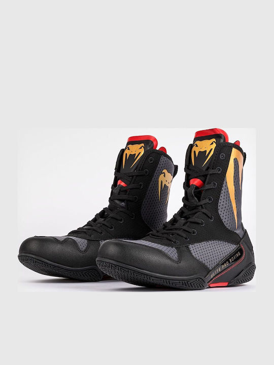 Venum Elite Boxing Shoes Gray