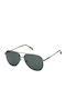 Zadig & Voltaire Women's Sunglasses with Gray Metal Frame and Gray Lens