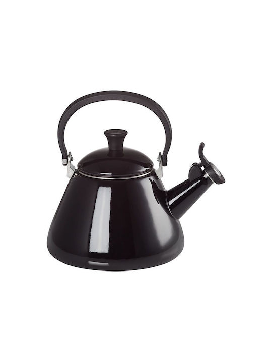 Le Creuset Kettle Stainless Steel Black 1600ml