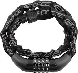 Комбиниран катинар с верига Force 120см/4мм