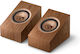 Kef R8a Meta Paar Hi-Fi Lautsprecher Wandmontiert 150W 2 Anzahl von Fahrern B17.3xT25.9xH17.4cm. Walnut