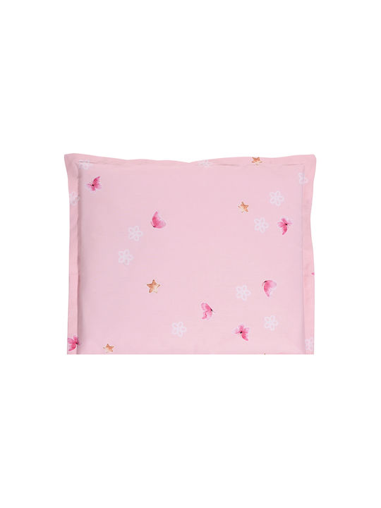 Lorelli Βρεφική Μαξιλαροθήκη Pink 31x44εκ.