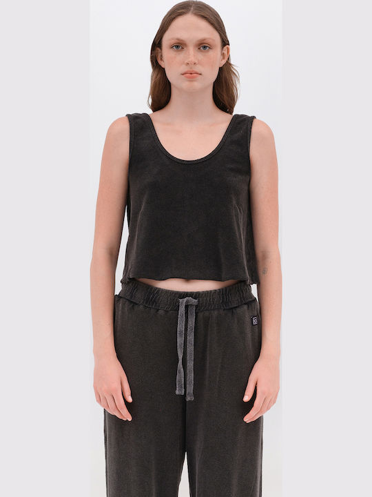 Women's Blouse Cotton Vintage Black