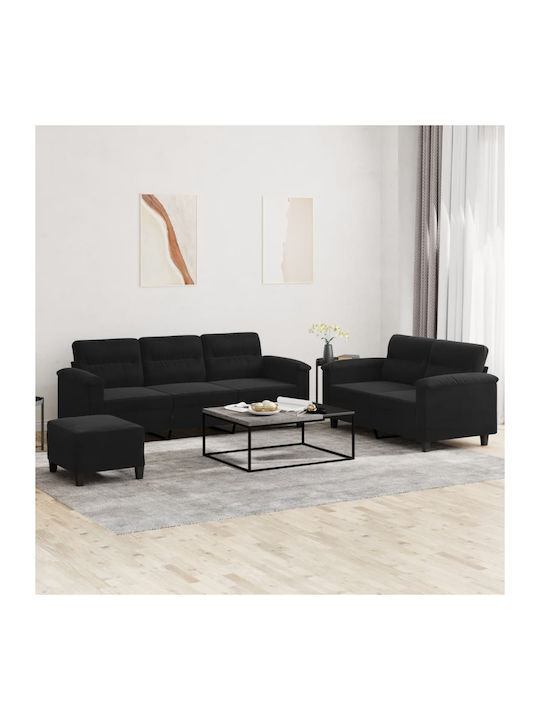Σετ Σαλονιού 3-Sitzer & 2-Sitzer & Hocker