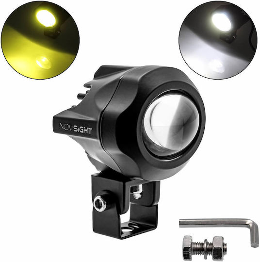 Waterproof Aluminum LED Projector 20W 12-24V 3000LM 3000/6500K Warm Cool White IP68 1 Piece Novsight A500-wl10-1 59865468