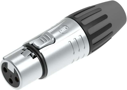 Seetronic Scmf3 Βύσμα Xlr 3pin Θηλυκό Βύσμα Xlr 3pin Αρσενικό Επίχρυσες Επαφές