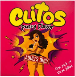 Clitos Jellies Pus*y Flavor Ερωτικό Βρώσιμο Δώρο 3τμχ