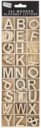 Craft Id 162 Wooden Capital Latin Letters